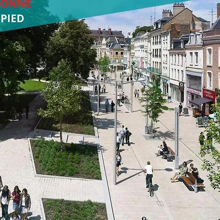 Duplex Au Pied De La Gare - Netflix - Hyper-centre 아미앵